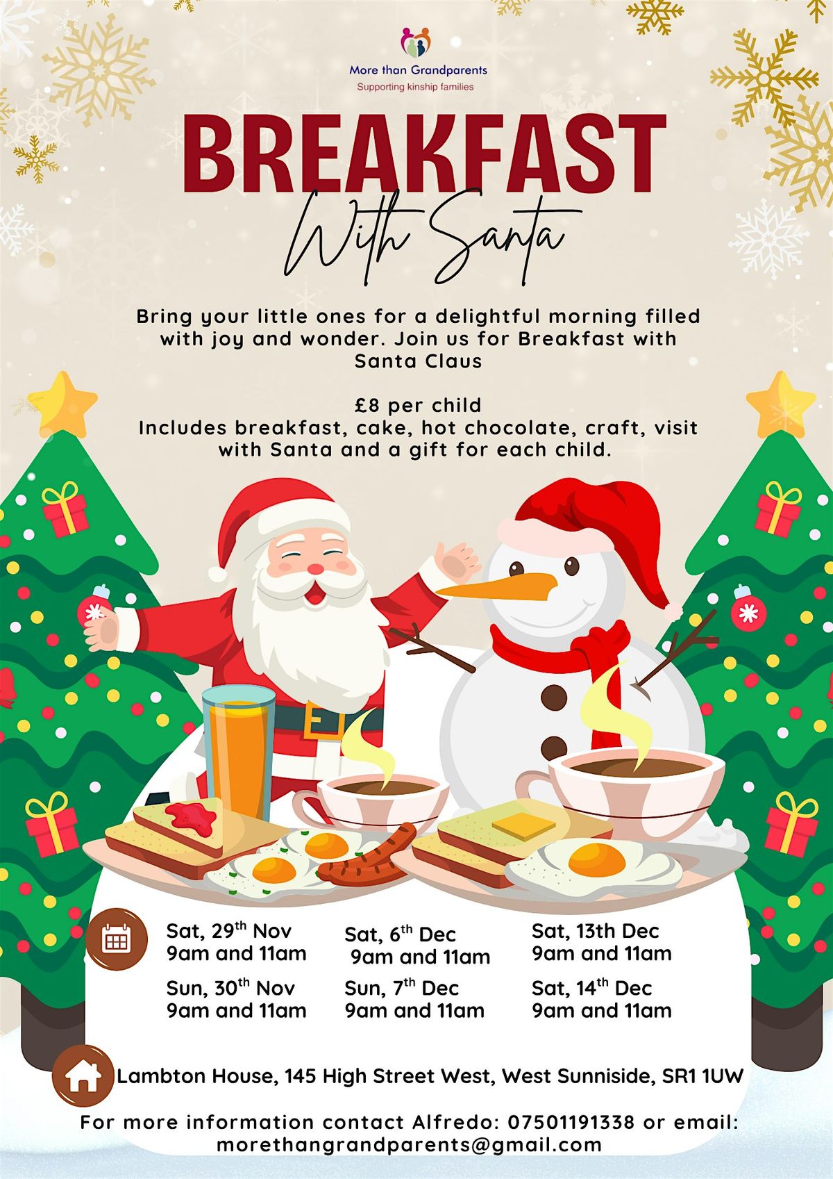 Breakfast with Santa at More Than Grandparents