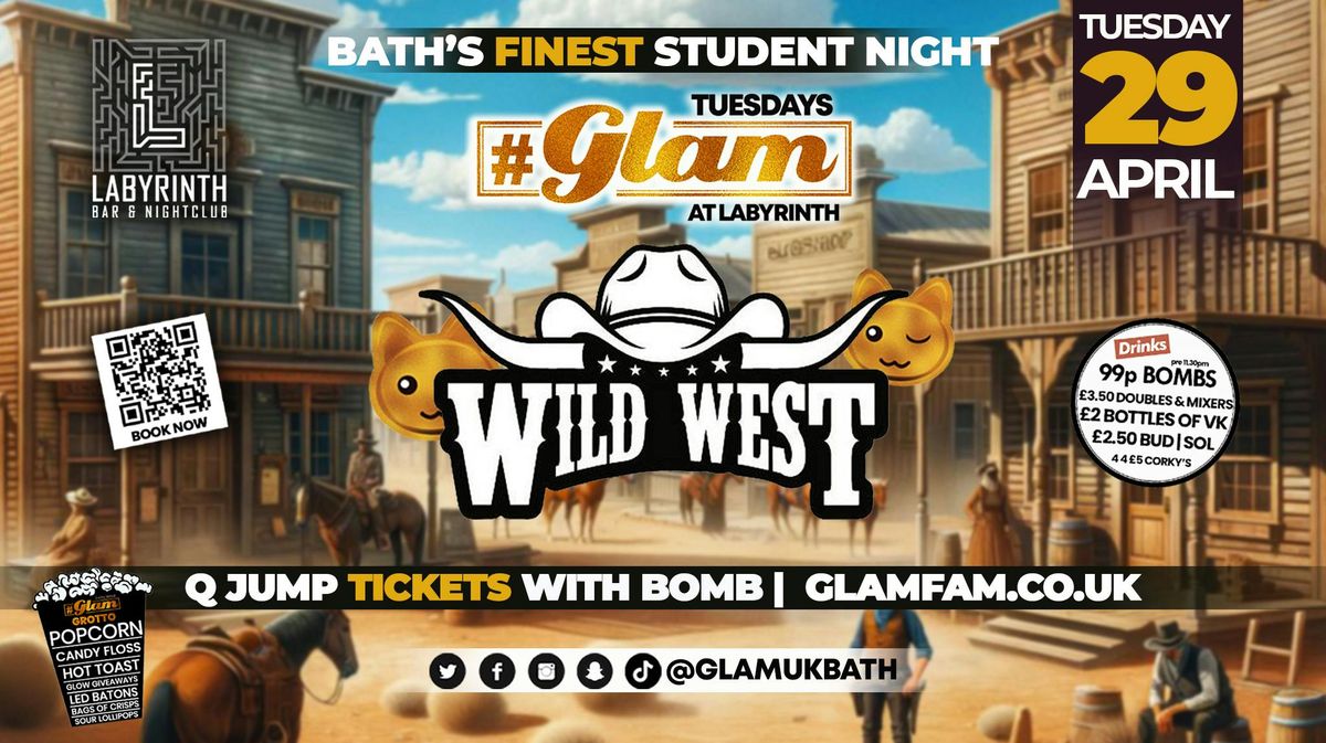 Glam - AMERICAN WILD WEST PARTY! \ud83e\udd20| Tuesdays at Labs \ud83d\ude3b