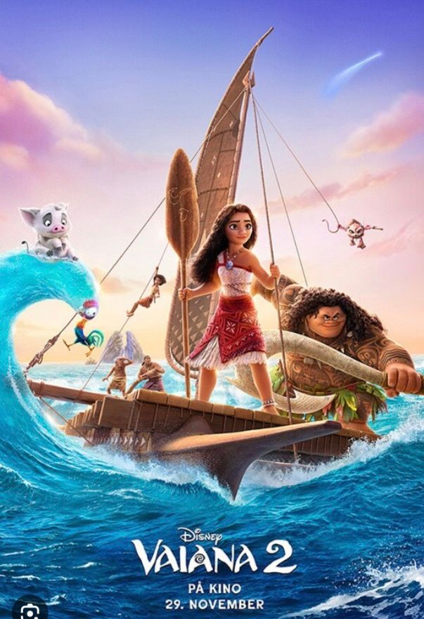 Vaiana 2 - Odeon kino Sandnes