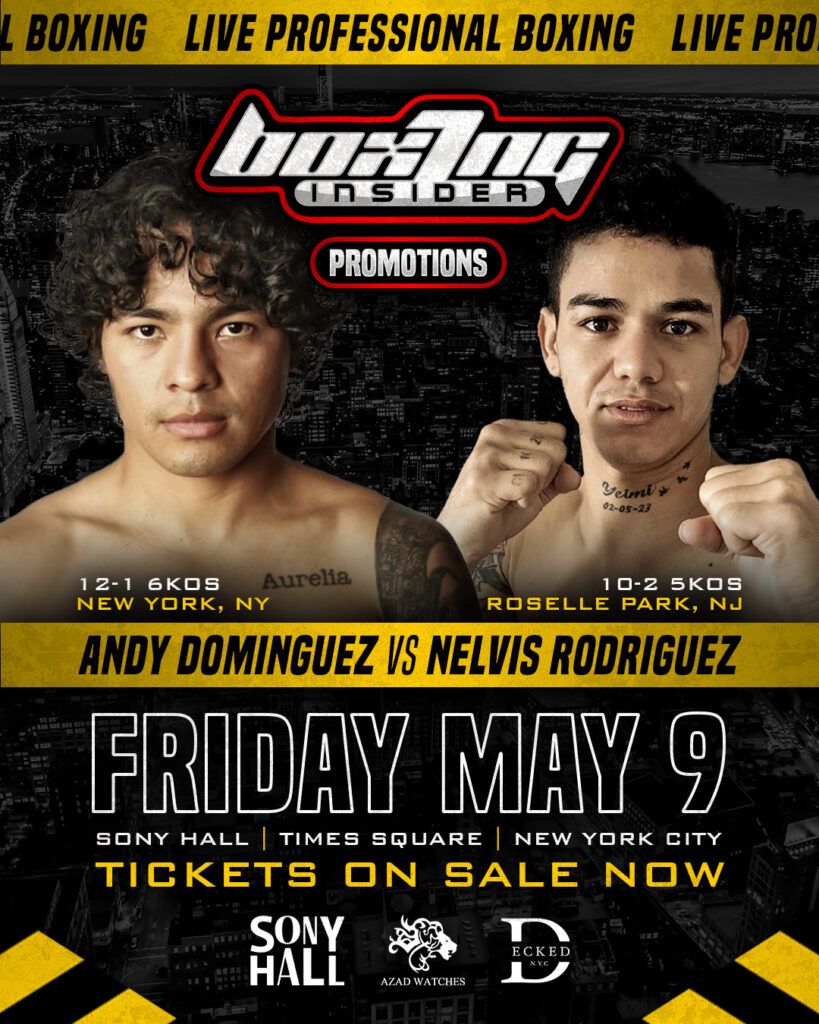 Boxing Insider: LIVE Professional Boxing at Tropicana Casino - NJ