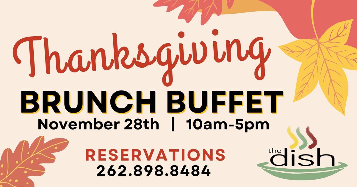 Thanksgiving Brunch Buffet