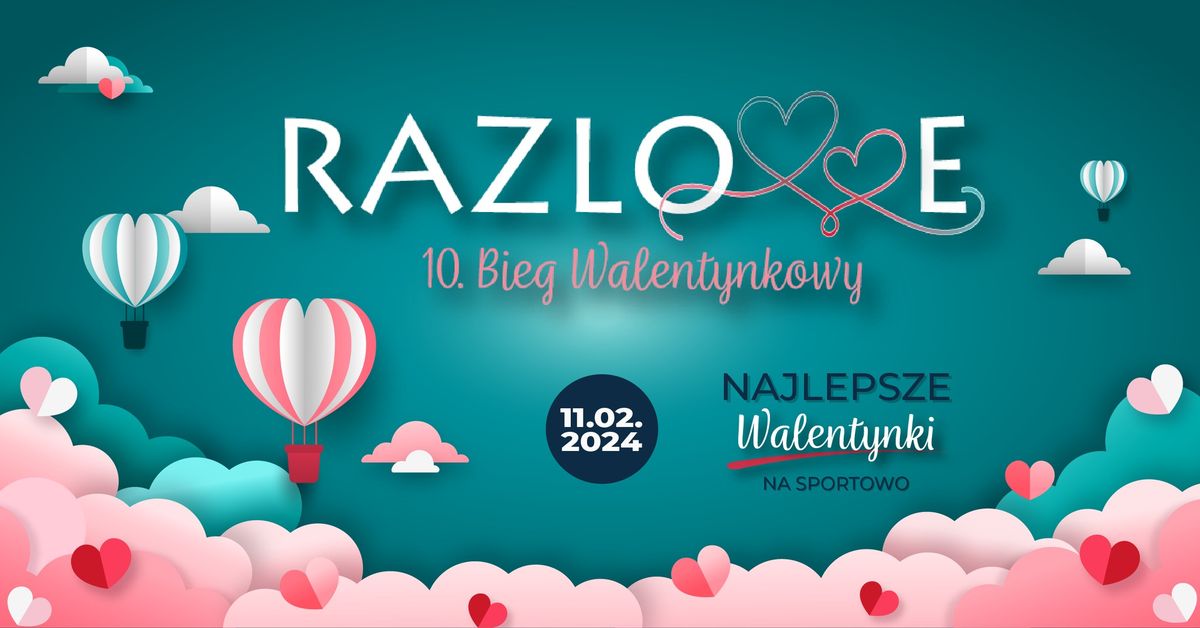 RAZlove 10. Bieg Walentynkowy