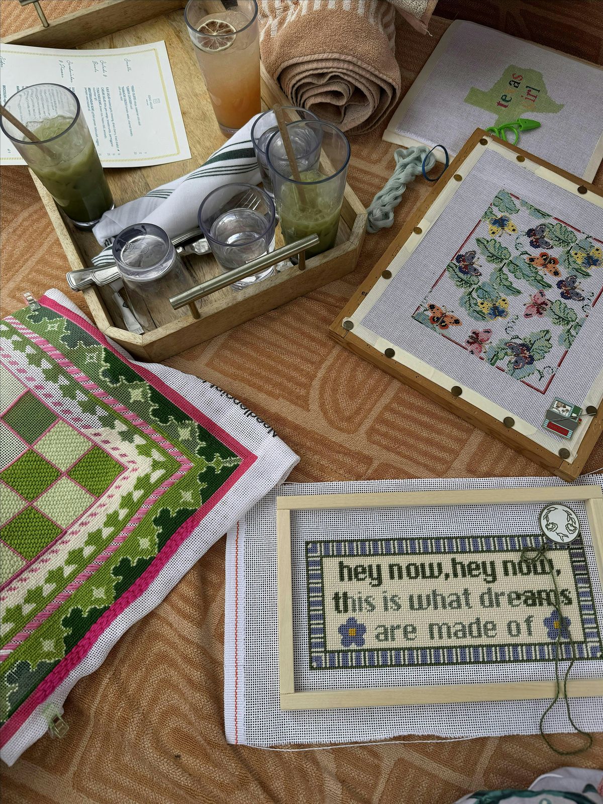 Stumptown Stitch Club: Needlepoint Stitch Meetup