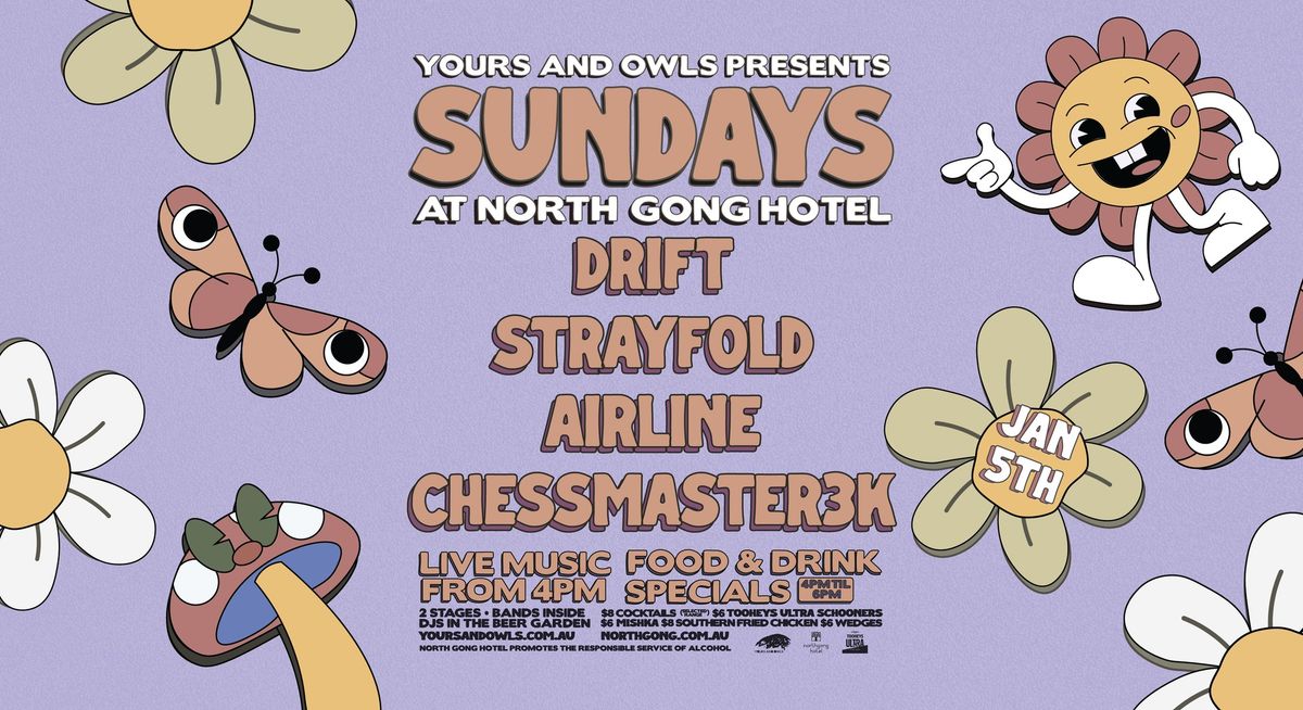 Y&O SUNDAYS W\/ DRIFT \/\/ STRAYFOLD \/\/ AIRLINE \/\/ CHESSMASTER3K