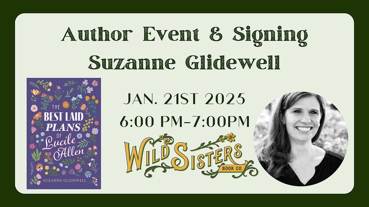 Author Event with Suzanne Glidewell