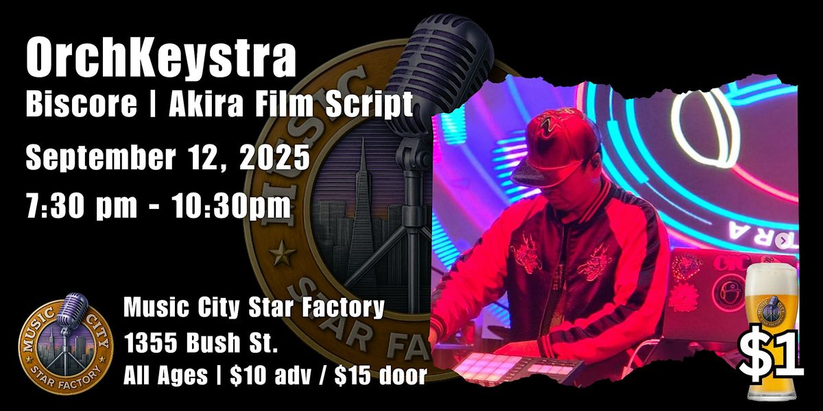 OrchKeystra Presents: Game & Anime Party (featuring Bi Score and guests)
