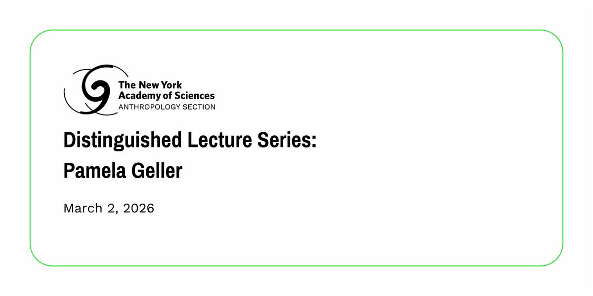Distinguished Lecture Series: Pamela Geller