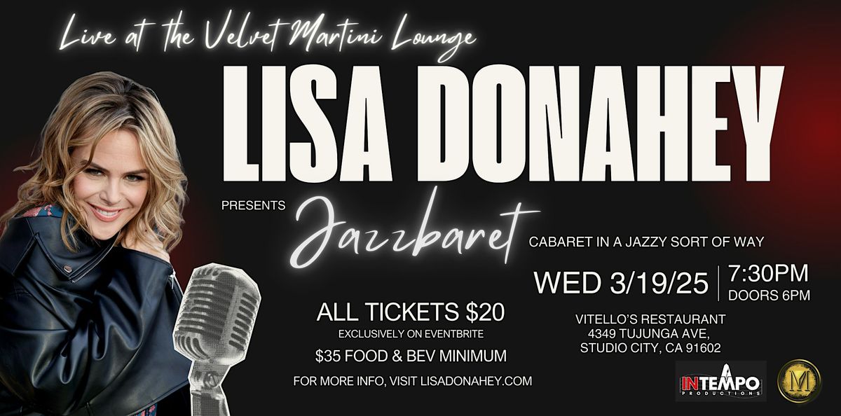 Lisa Donahey presents JAZZBARET!