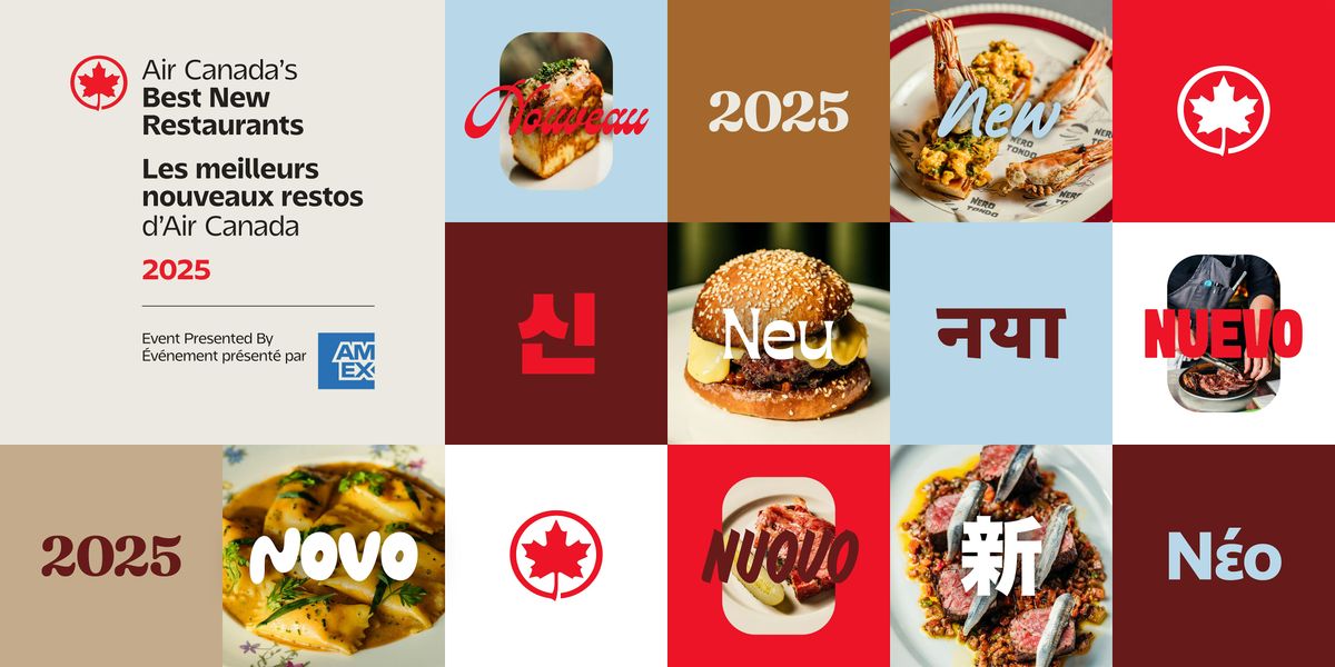 Meilleurs nouveaux restos d\u2019Air Canada 2025