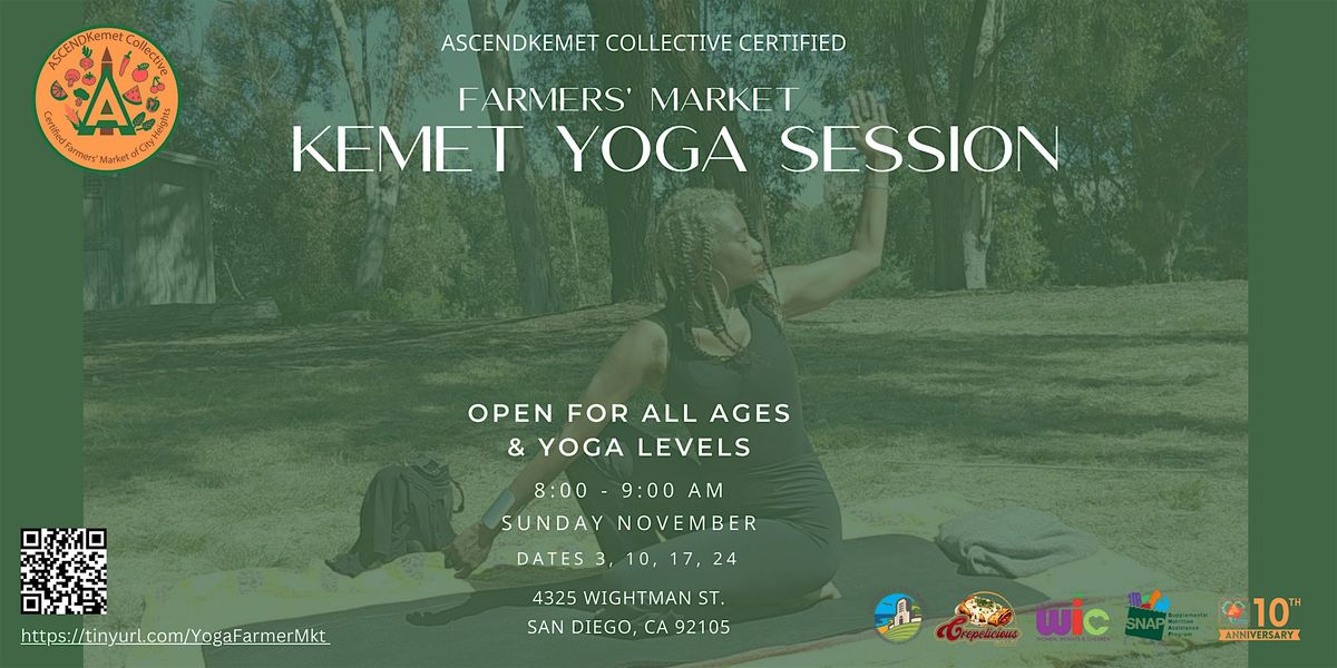 ASCENDtials - Farmers' Market Yoga Session November