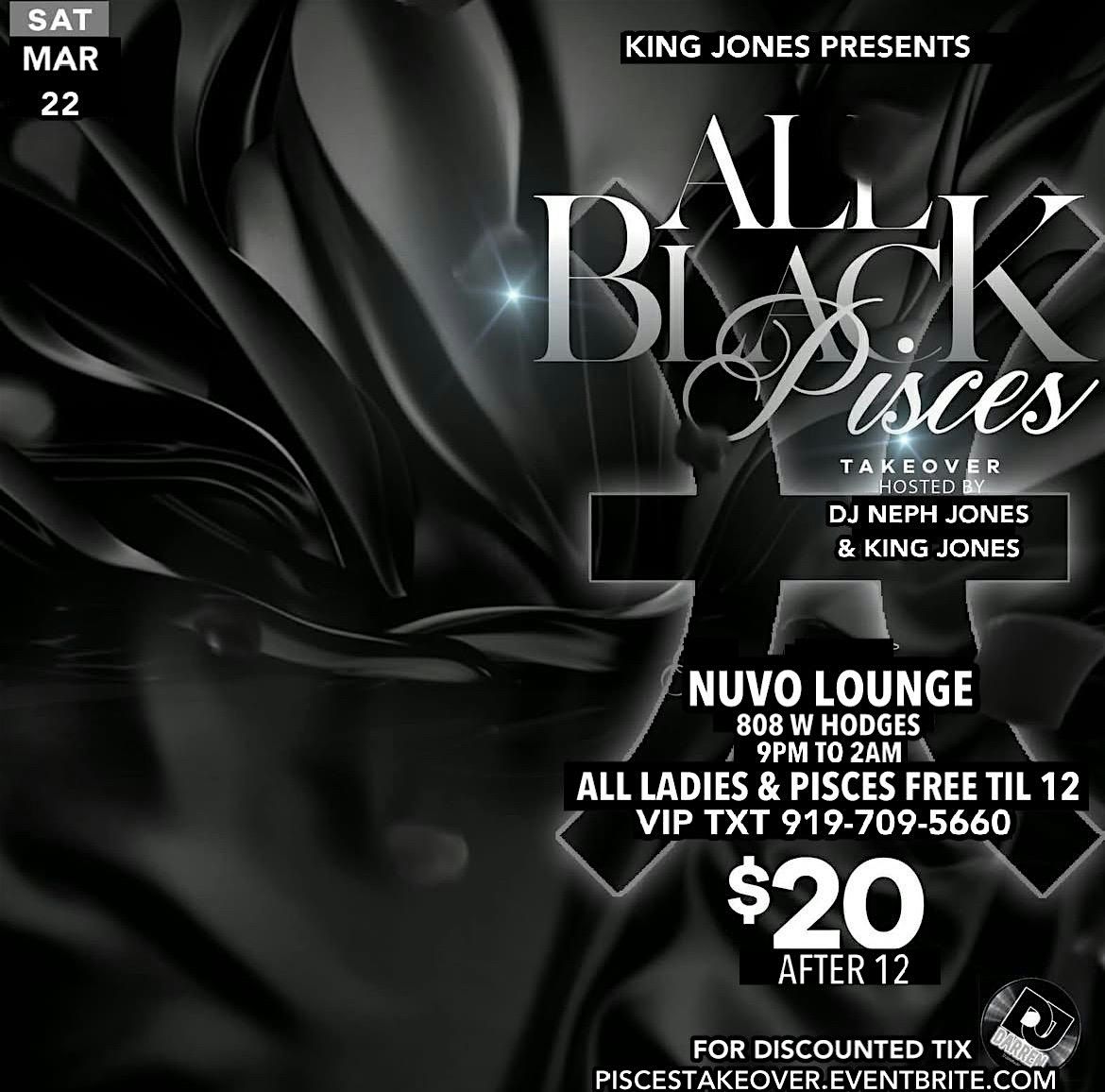 All Black Pisces Takeover