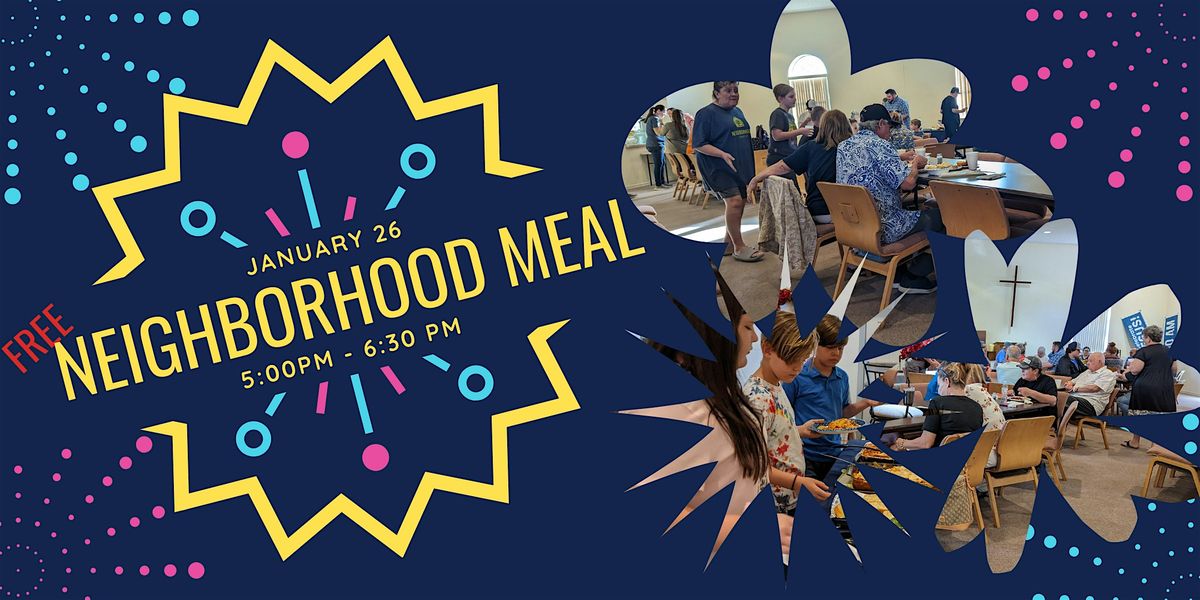 Free Neighborhood Meal