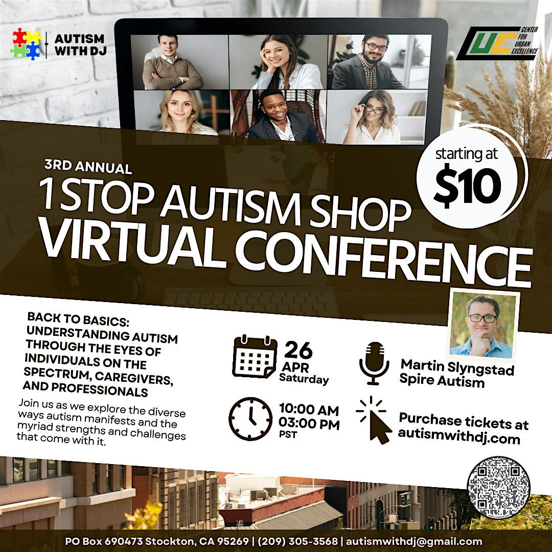 \u201cA Weekend with DJ\u201d: 3rd Annual 1 Stop Autism Shop Virtual Conference