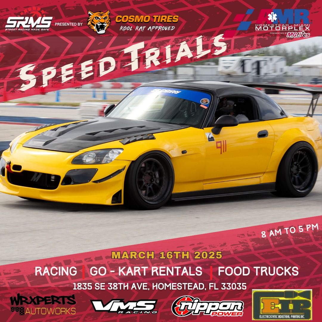 SRMS x COSMO Tires Season 3 Round 5 Point Series March 16th, 2025