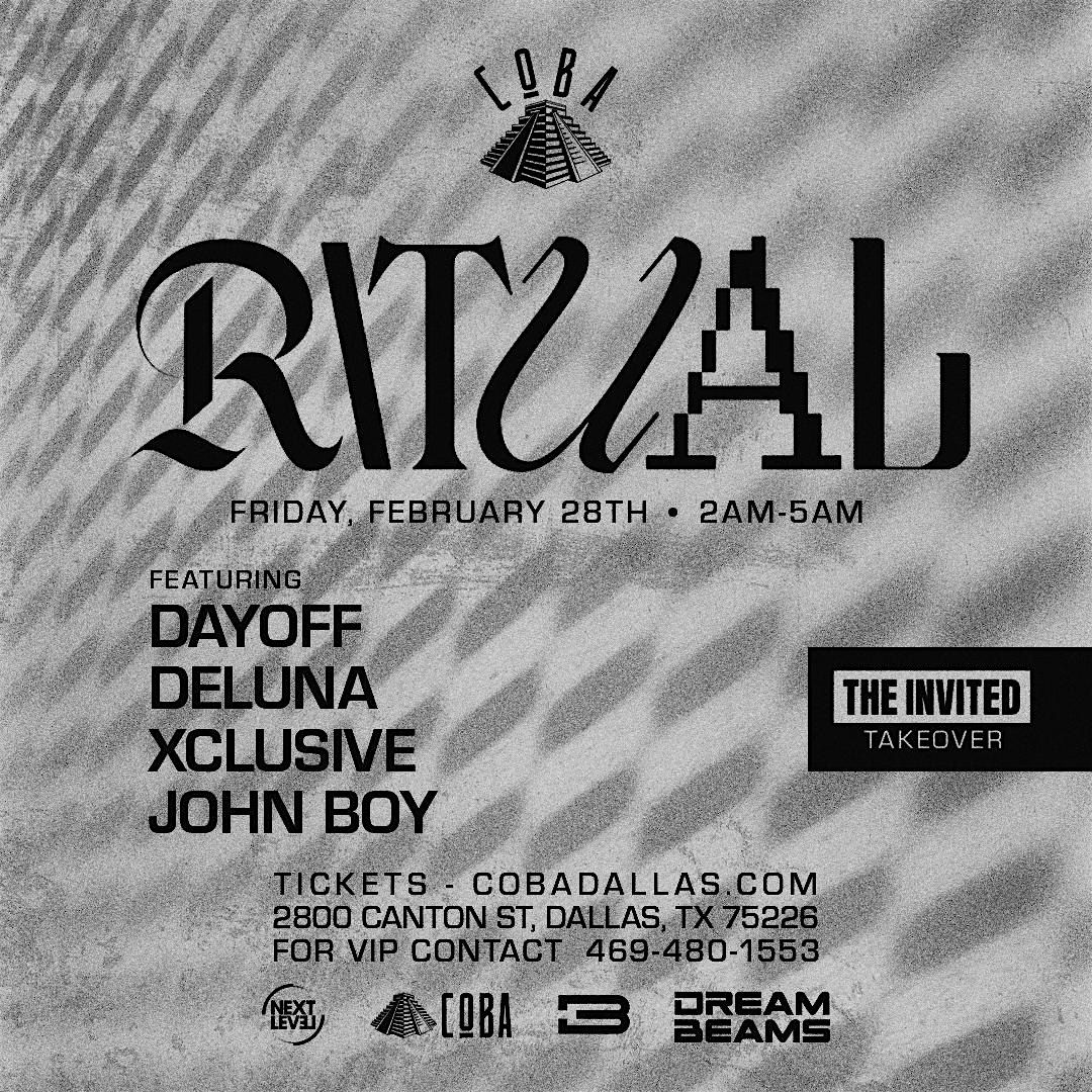 Ritual Fridays at COBA