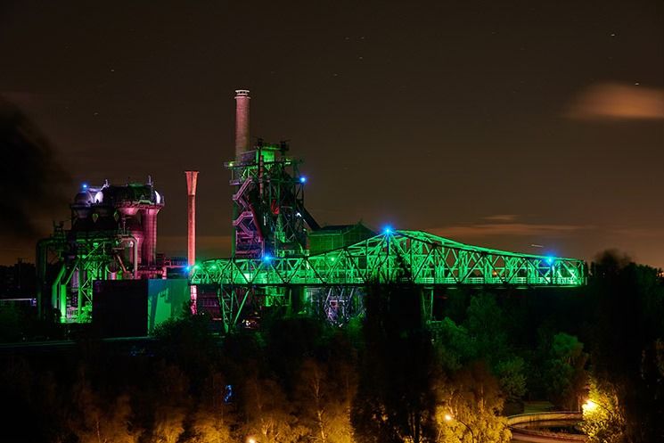 Langzeitbelichtung bei Nacht