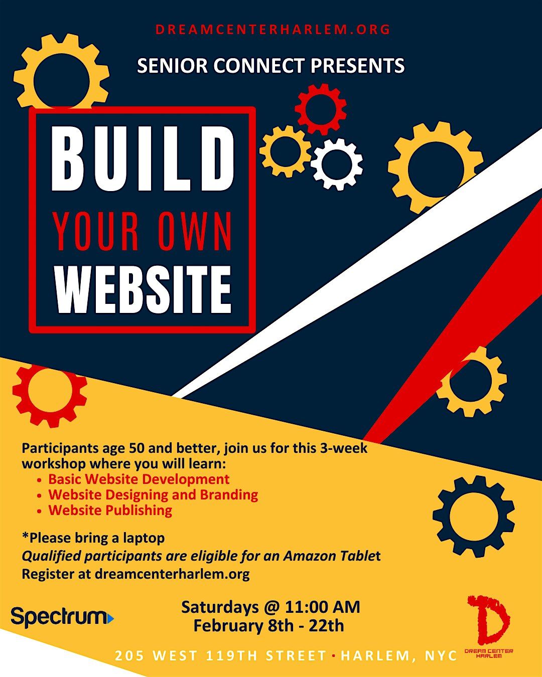 Senior Connect: Build Your Own Website