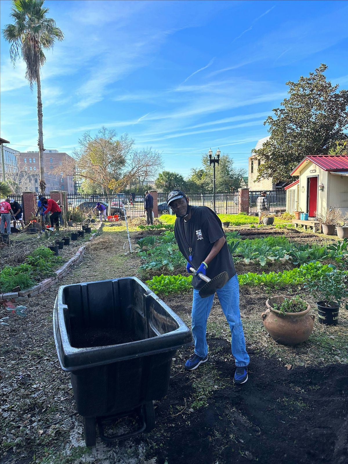 Clara White Mission Veterans Garden Volunteering