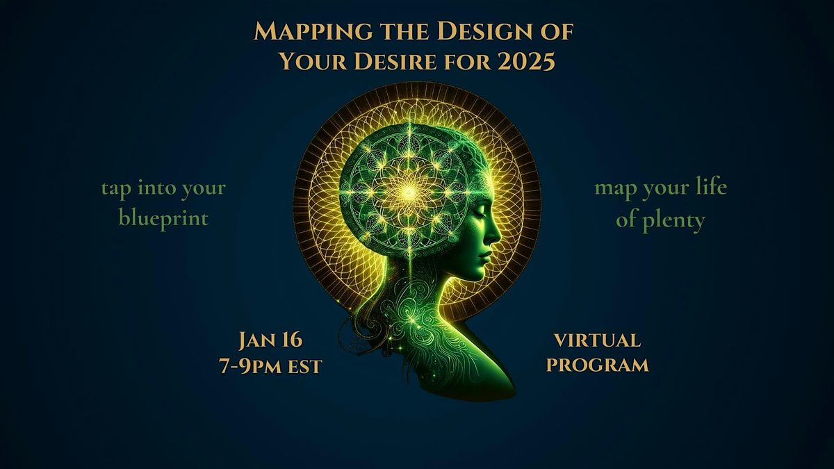 Vision Mapping the Design of Your Desire for 2025