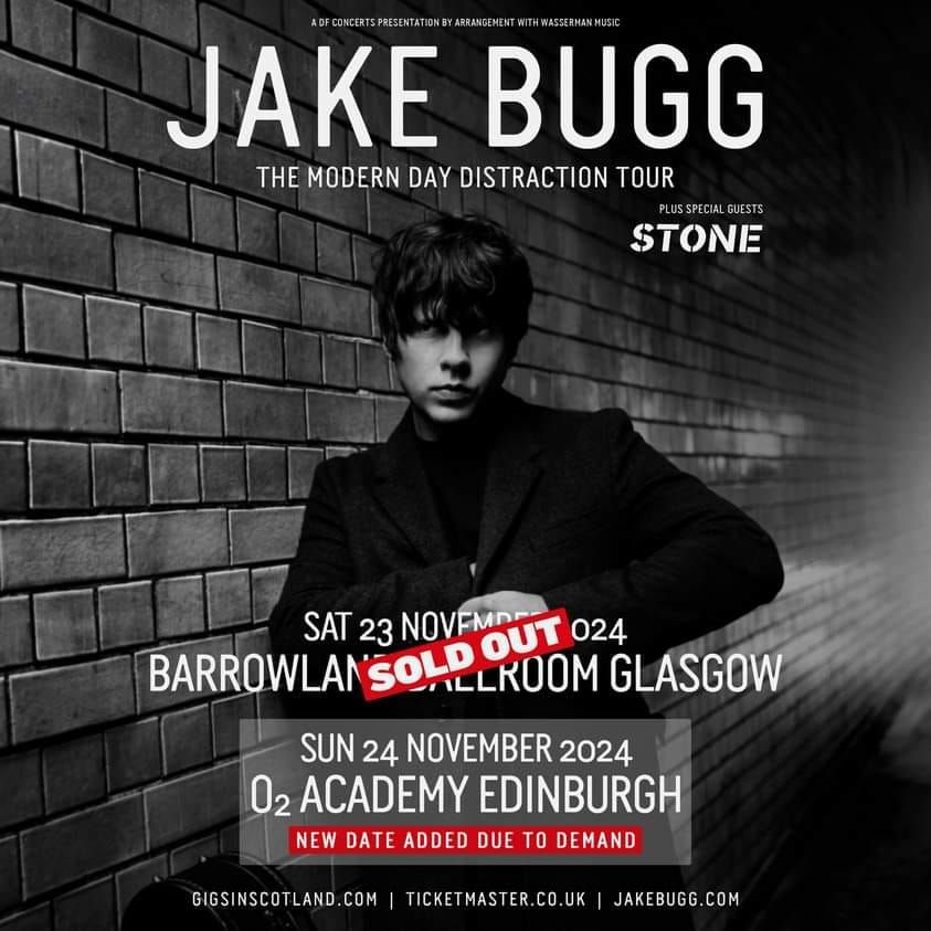 Jake Bugg at The 02 academy Corn Exchange Edinburgh pre drinks and food