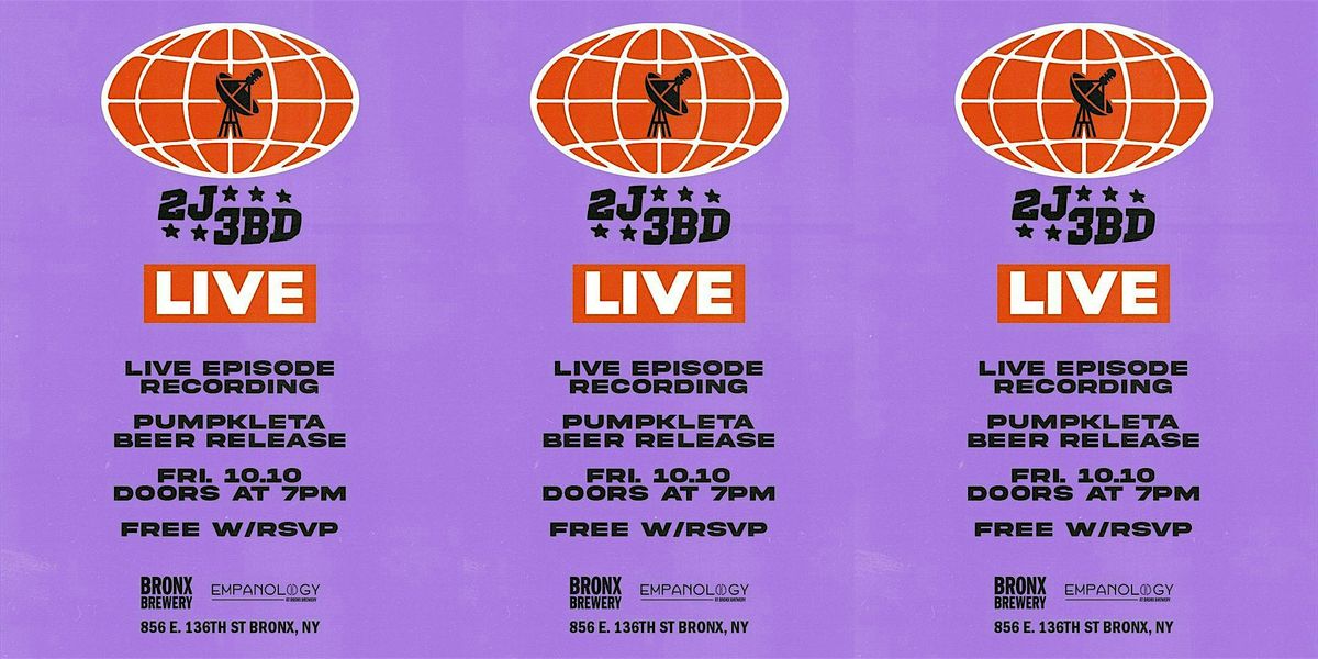 2J3BD Live Episode and Beer Release Event