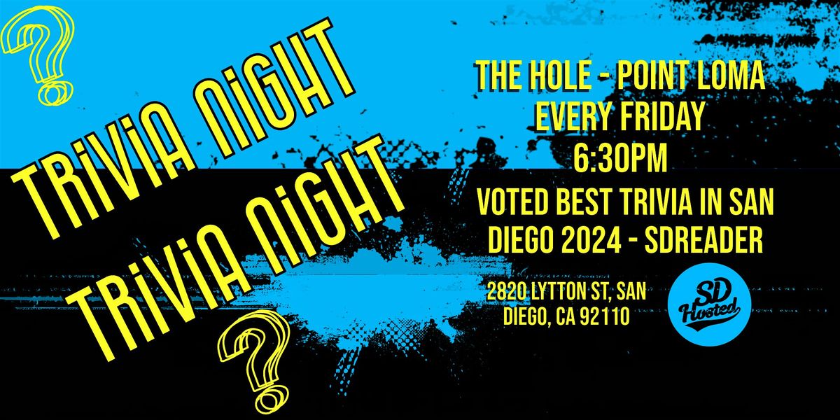 Twisted Trivia at The Hole