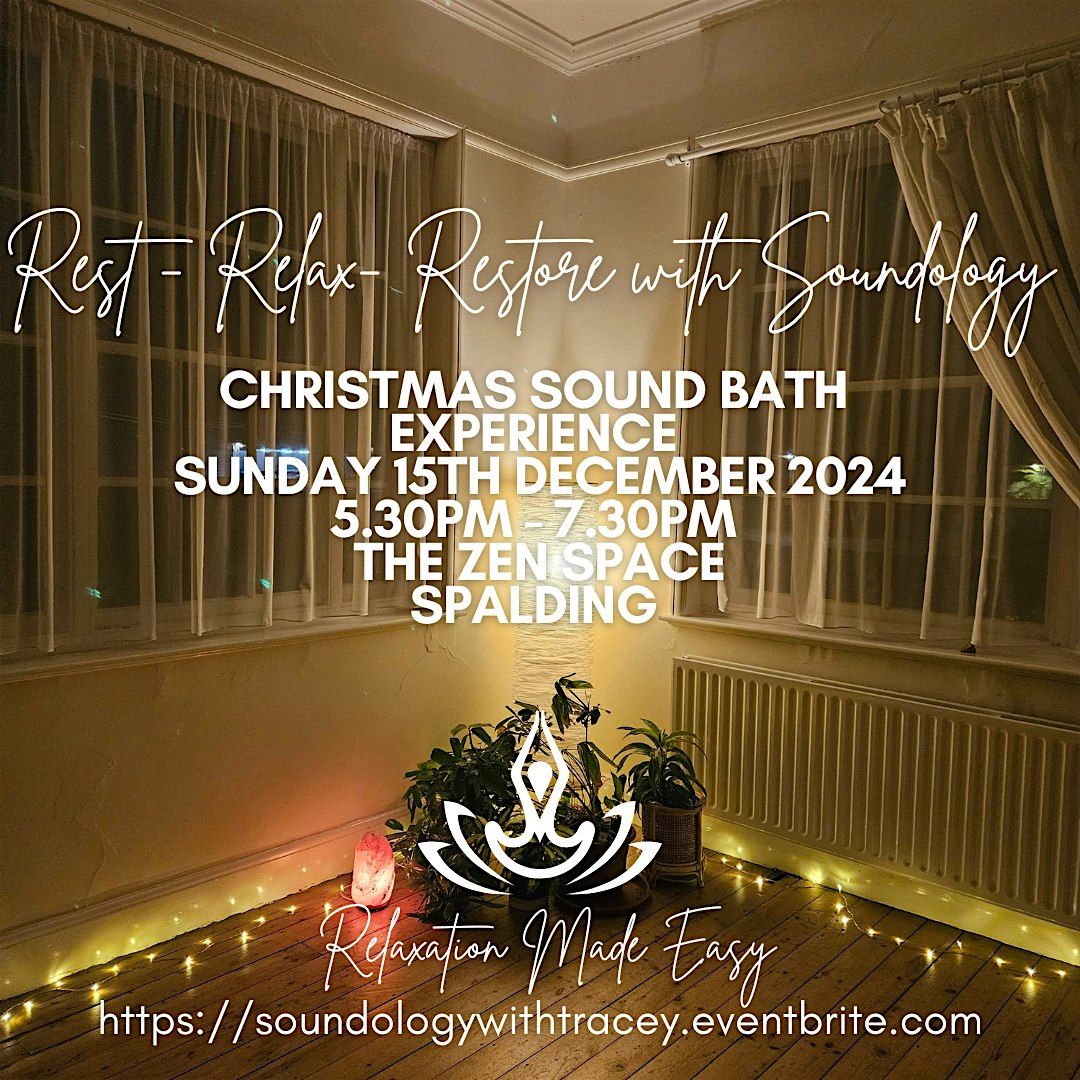 New Date! Christmas Sound Bath  Experience