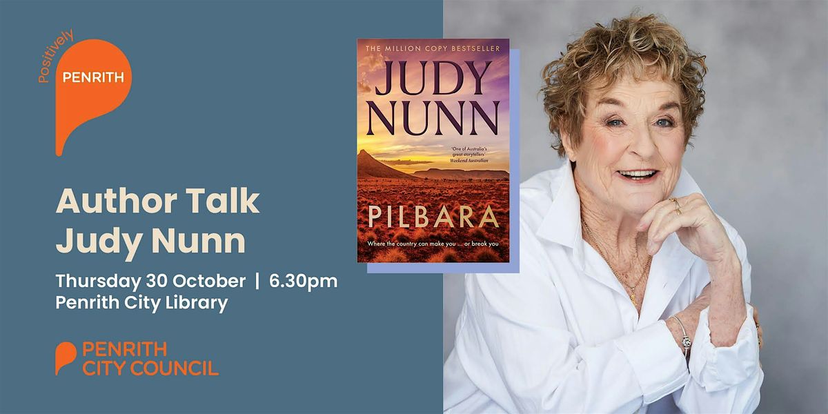 Author Talk: Judy Nunn