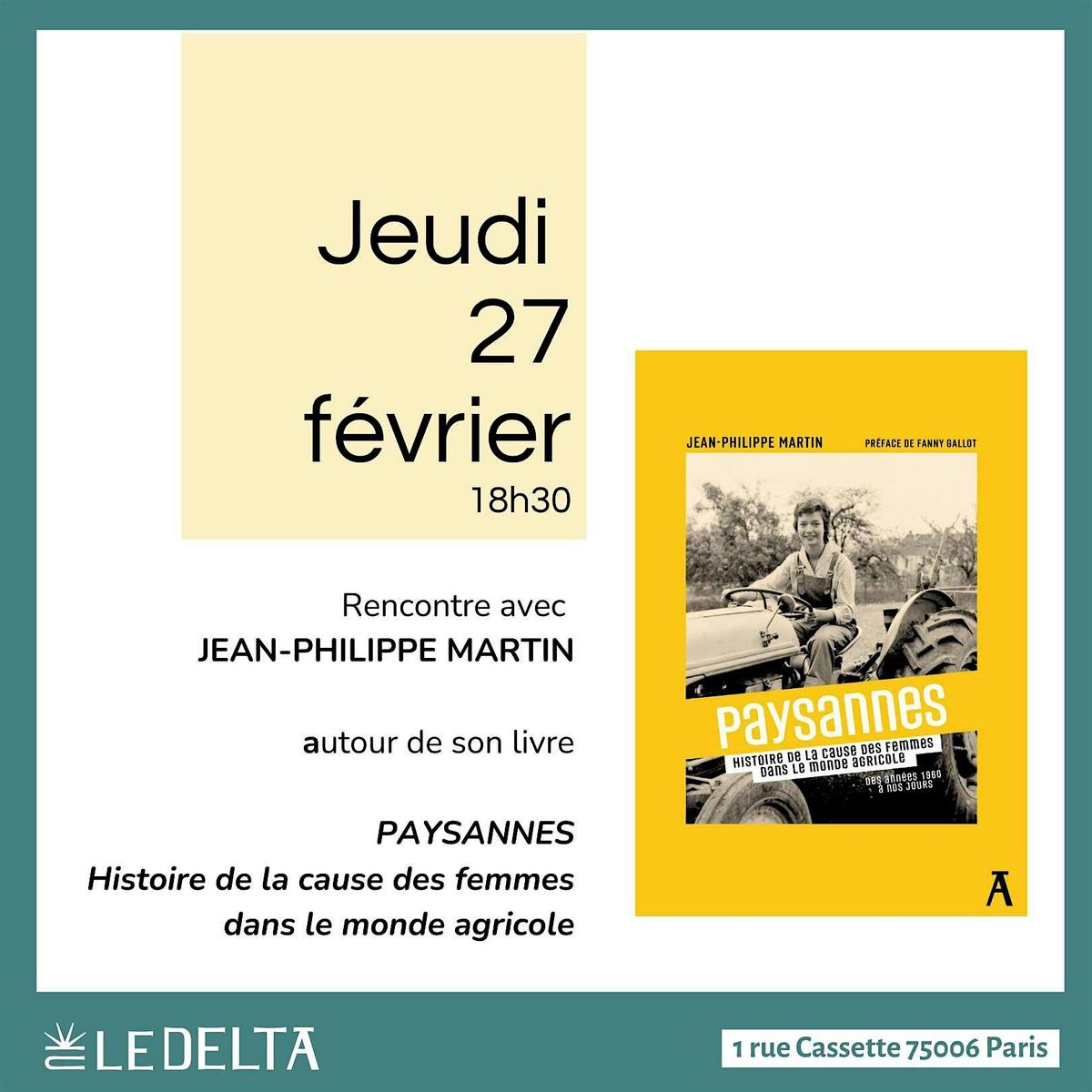 Paysannes - Rencontre avec Jean-Philippe Martin