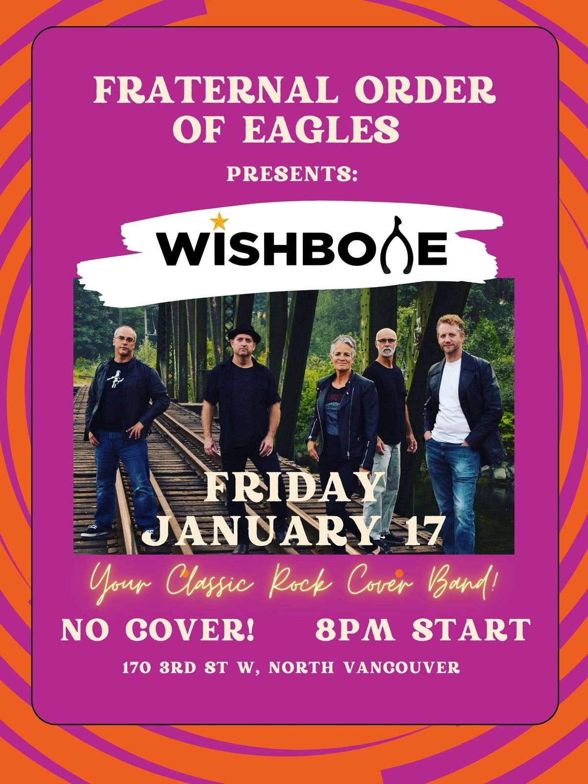 Wishbone @ The Eagles Club!