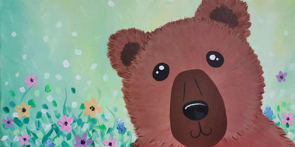 Springtime Bear - Paint and Sip by Classpop!\u2122