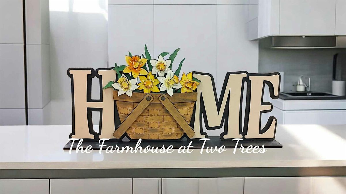 Two Trees DIY Class:  Interchangeable Home - Clover or Daffodil