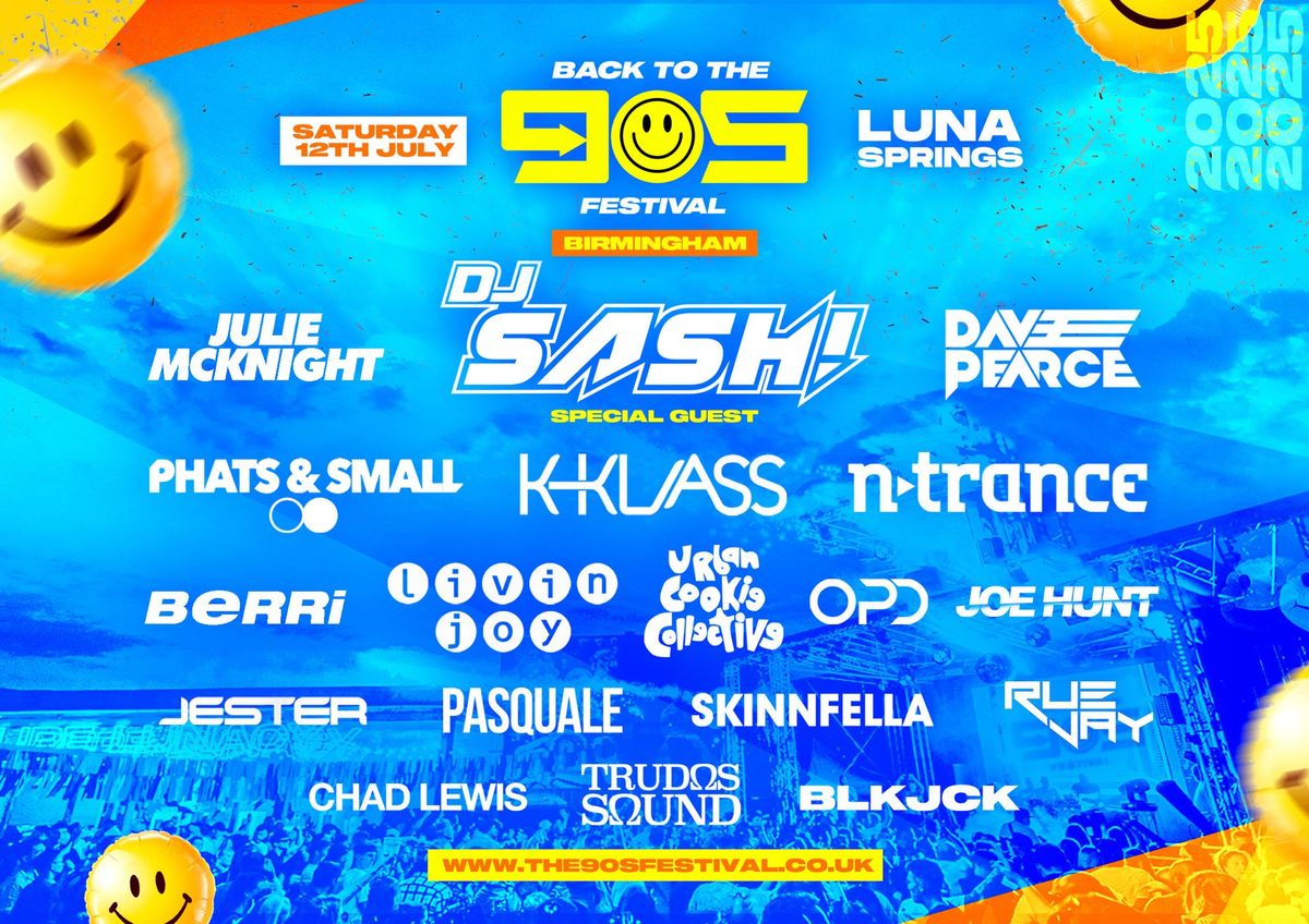 Summer Outdoor 90s Festival - Birmingham