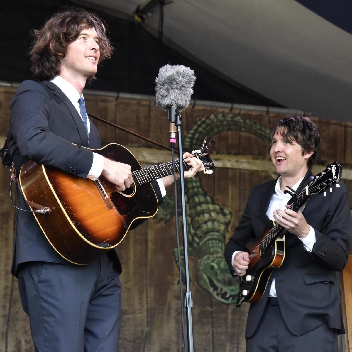 Los Angeles Folk Festival - The Milk Carton Kids, Jonathan Russell, David Garza at The Bellwether