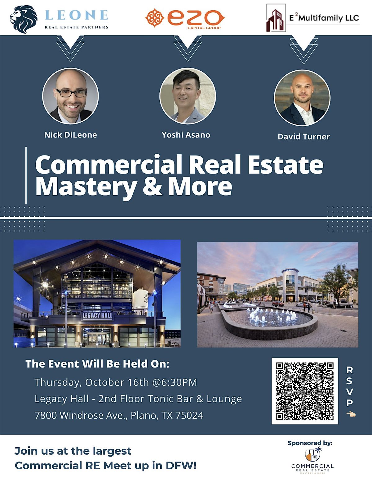 Monthly Commercial Real Estate Mastery & More - October