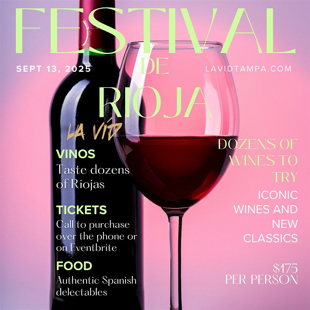 Rioja Festival at La Vid Wine Bar Tampa