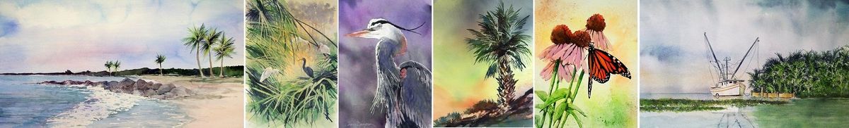 "Beginner Watercolor Painting" with Chris Dreyer (January 18, 2025)