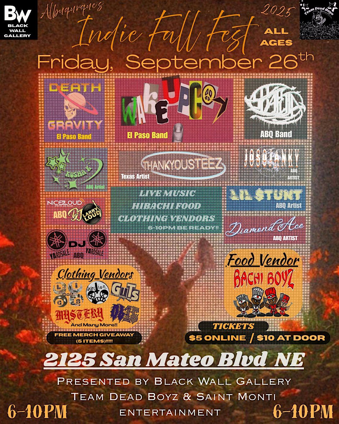 Albuquerque\u2019s Indie Fall Festival 2025