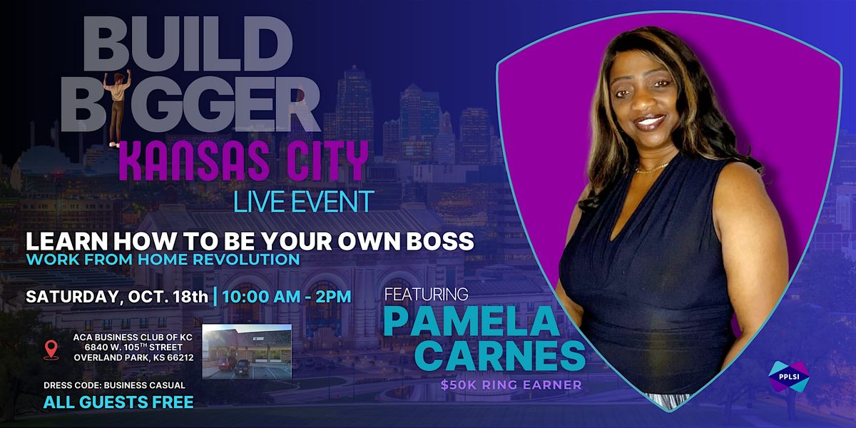 BUILD BIGGER - Super Saturday with $50K Ring Earner Mrs. Pamela Carnes