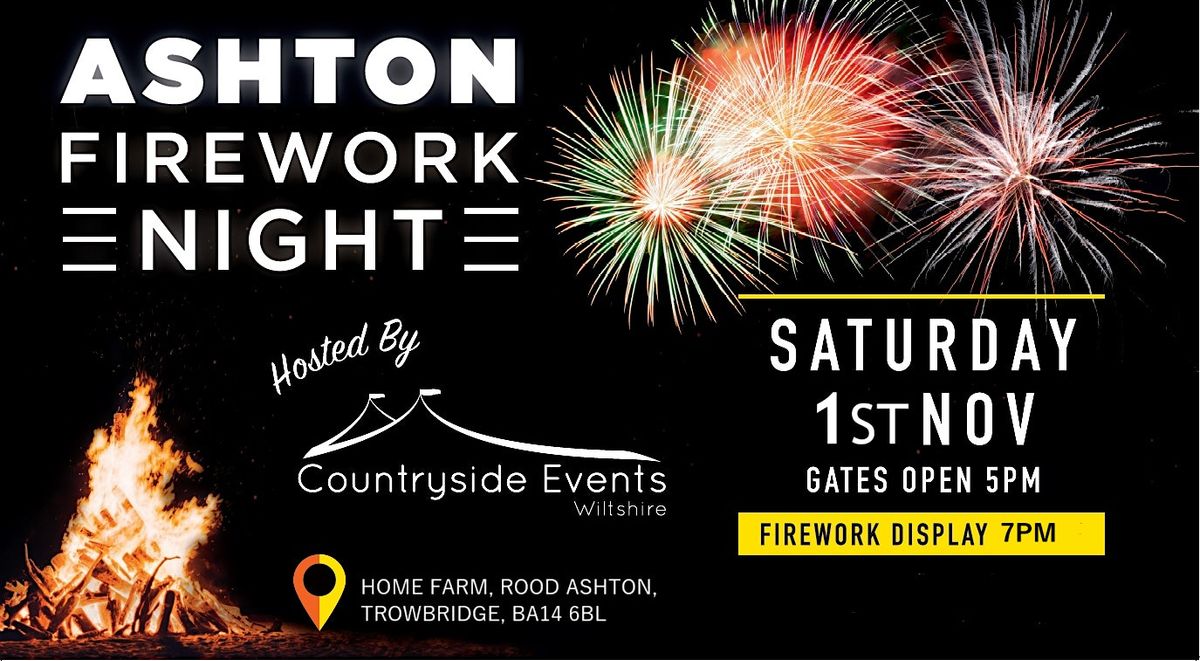 Ashton Firework Night 2025