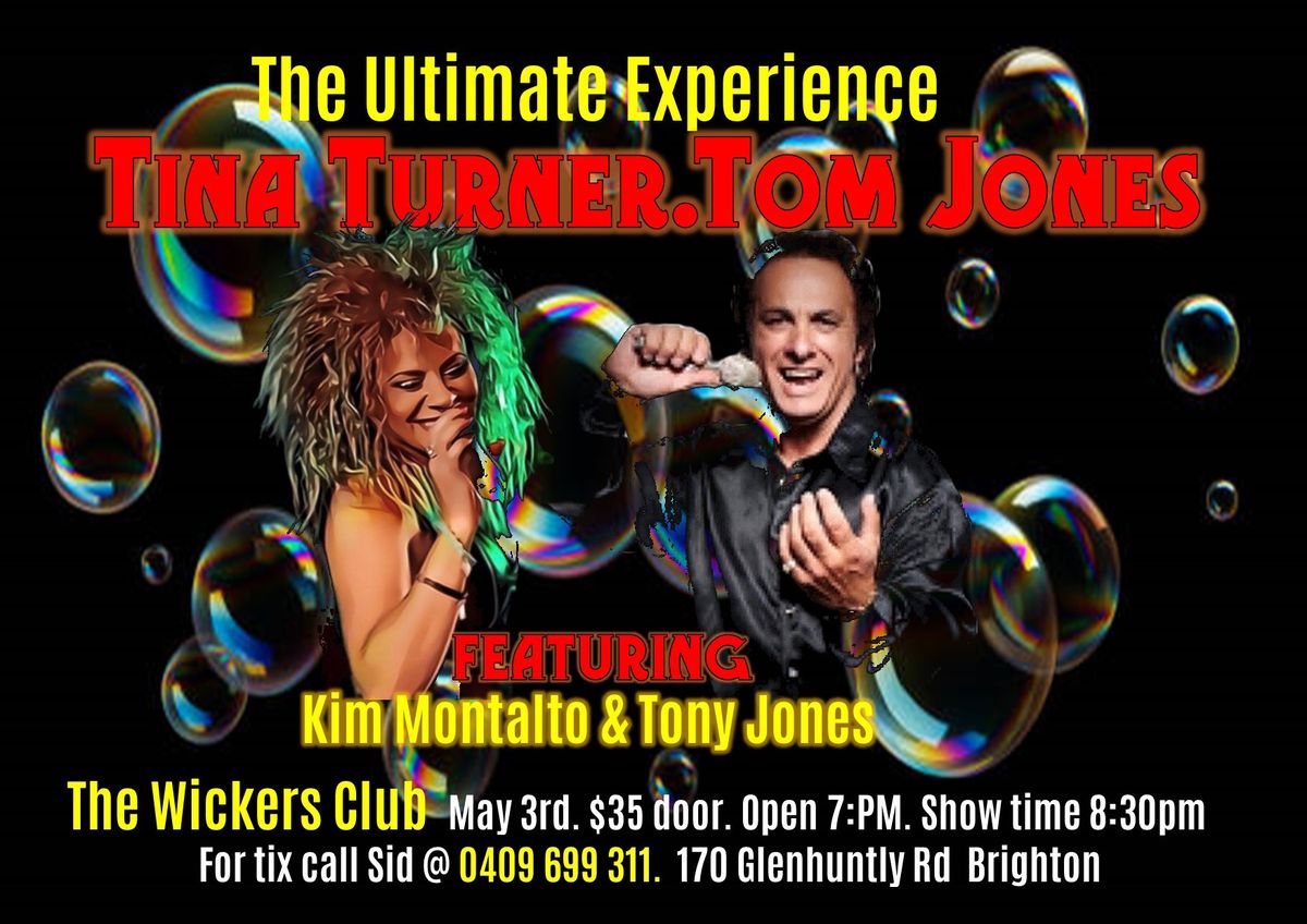 The Ultimate Experience with Tina & Tom \u201c The Wickers Club \u201c