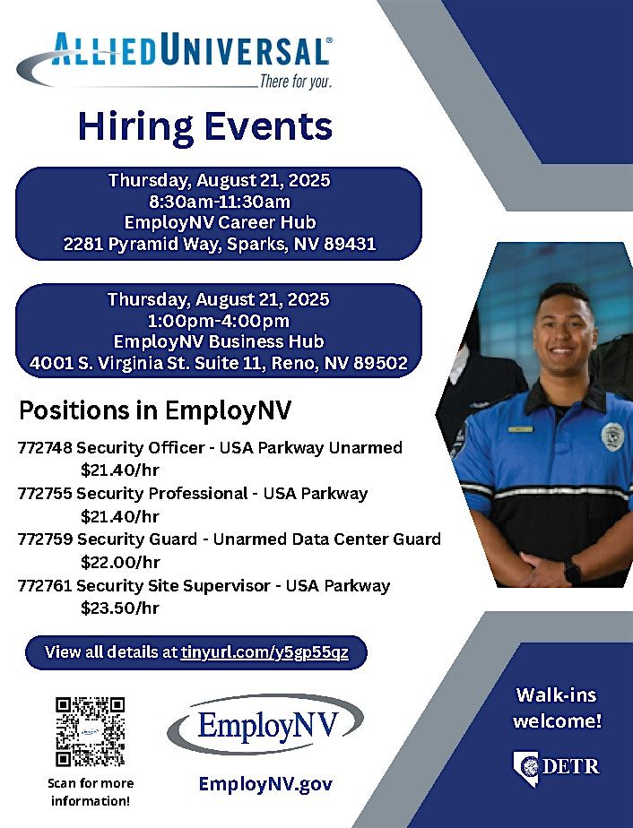 Allied Universal Hiring Event