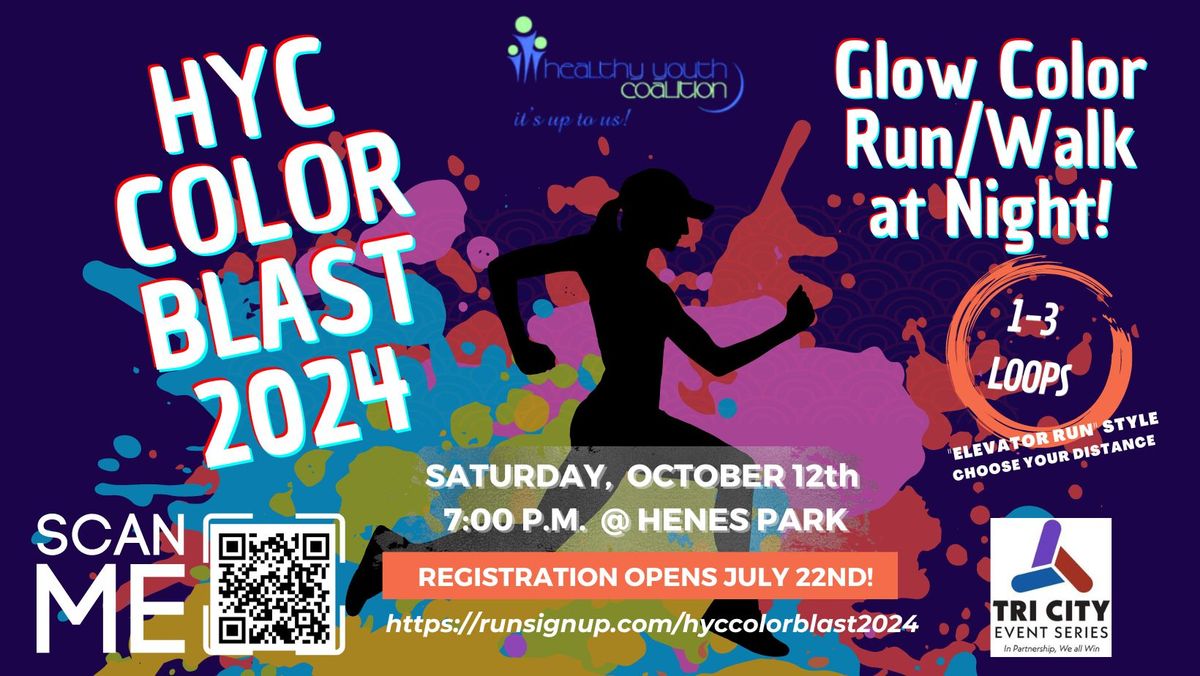 HYC {GLOW} COLOR BLAST FUN RUN\/WALK 2024