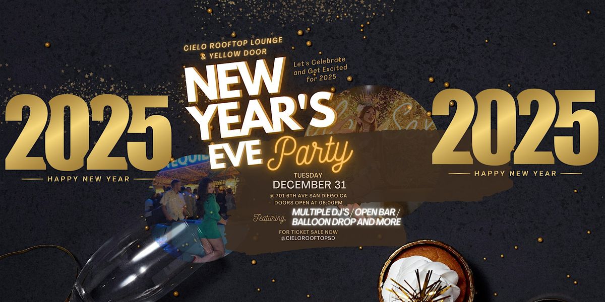 NEW YEARS EVE MULTI FLOOR BASH ROOFTOP \/ CLUB \/ LOUNGE