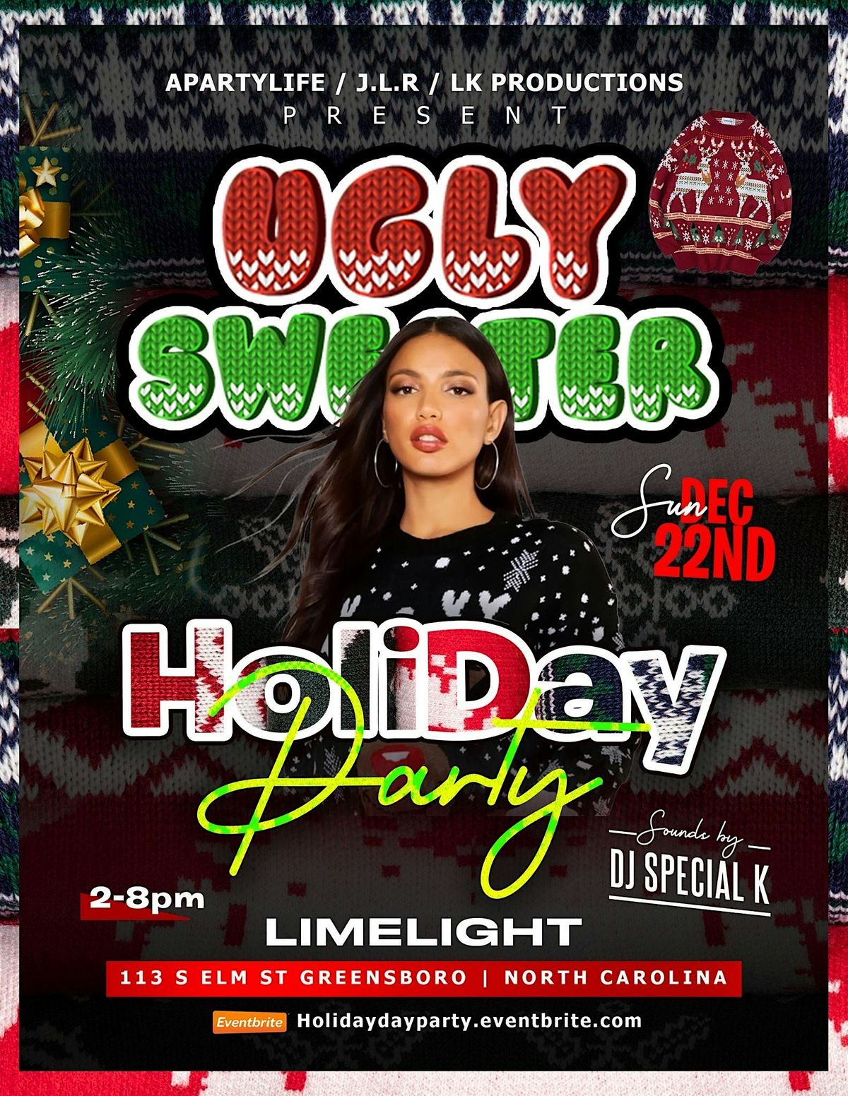 Ugly Sweater Holiday Day Party