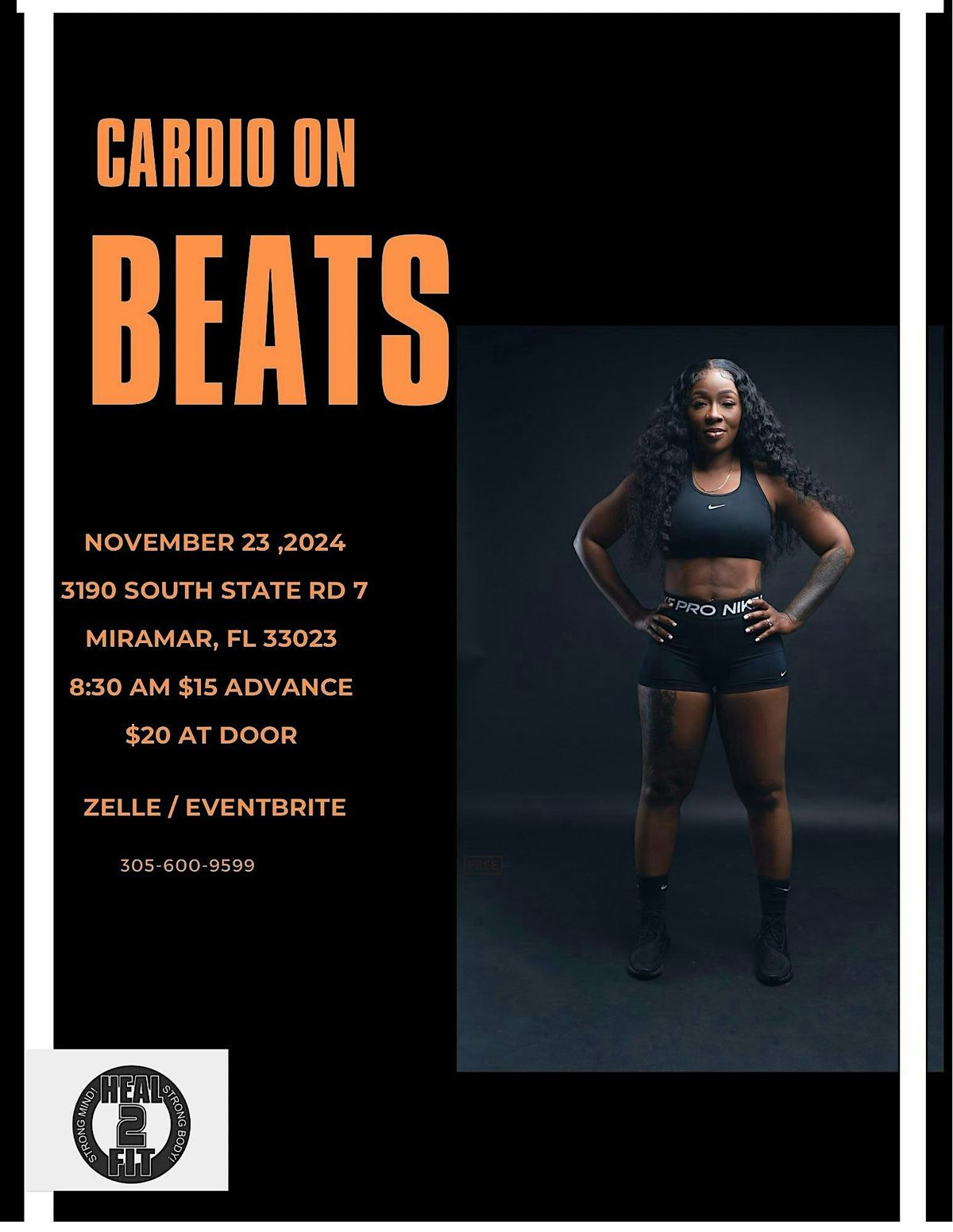 CARDIO ON BEATS (PRE-THANKSGIVING)