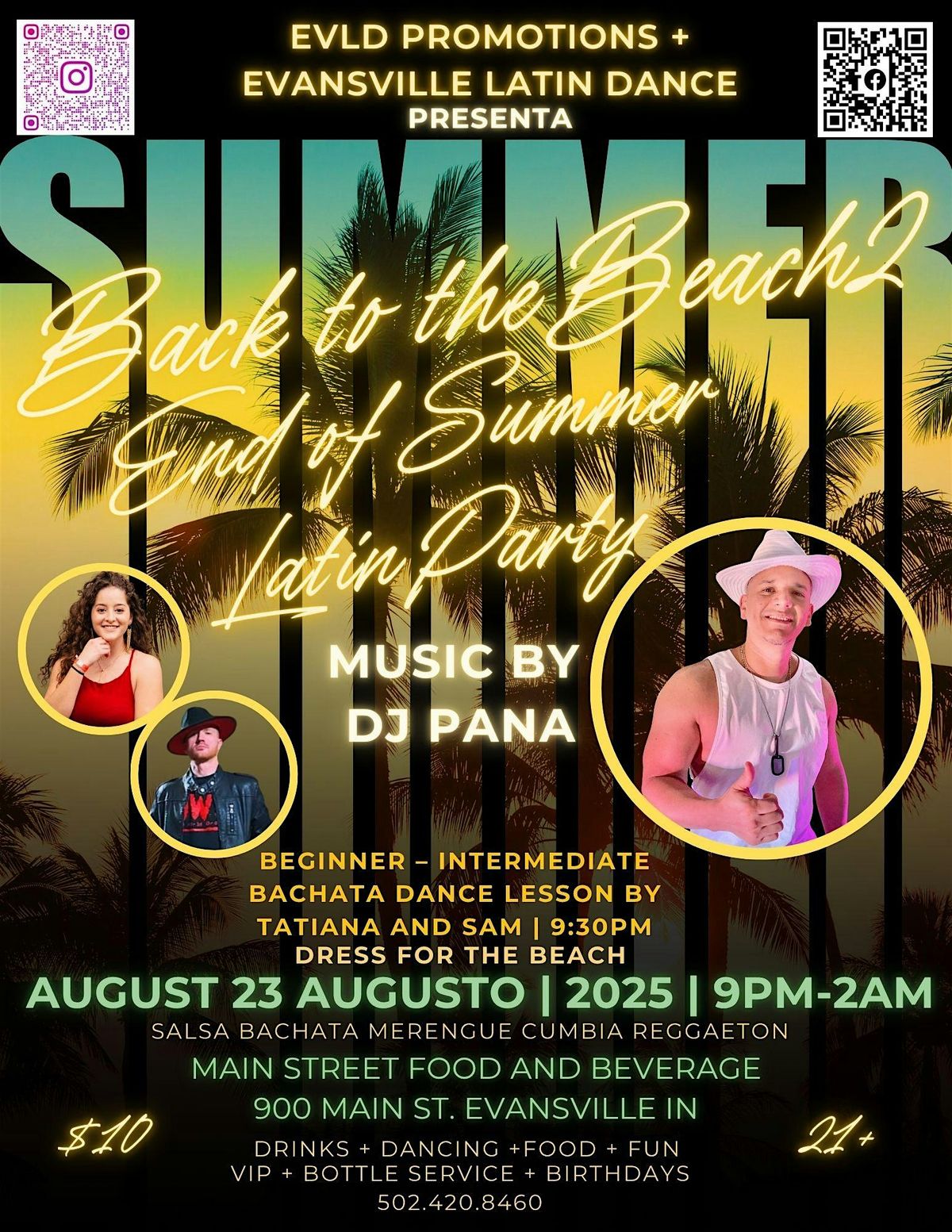 Back to the Beach2: End of Summer  Latin Party