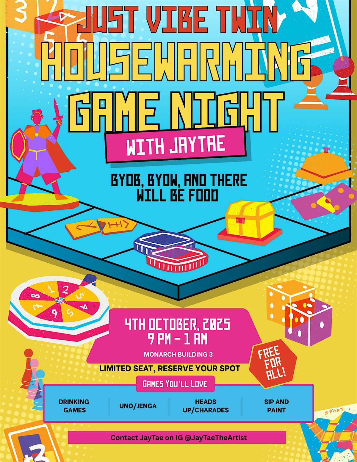 Housewarming Game Night with JayTae