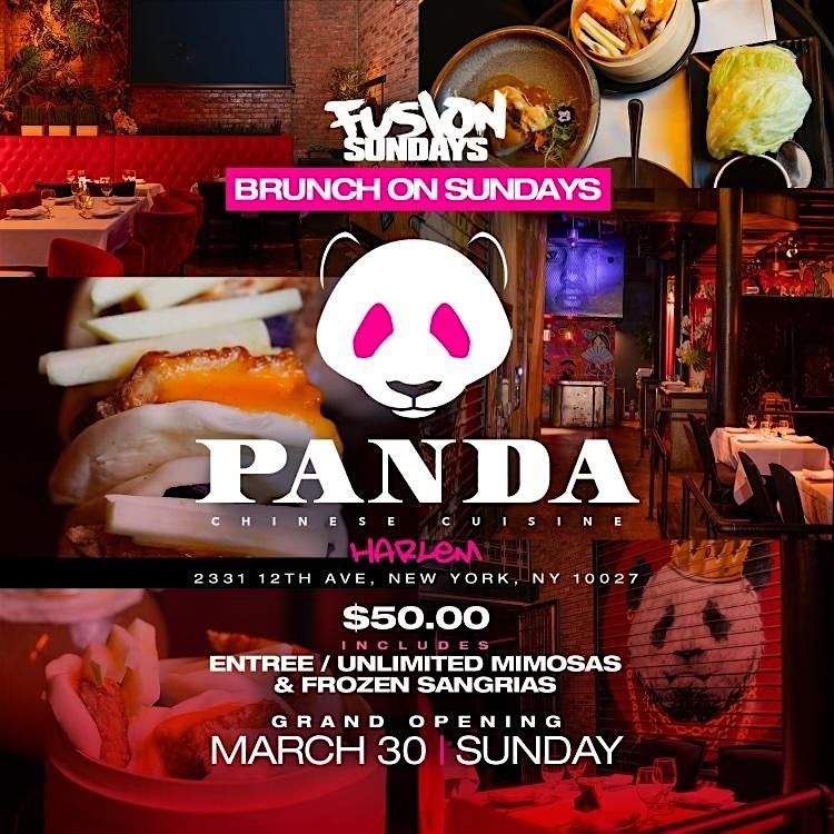 Sunday Brunch and Day Party at Panda NYC