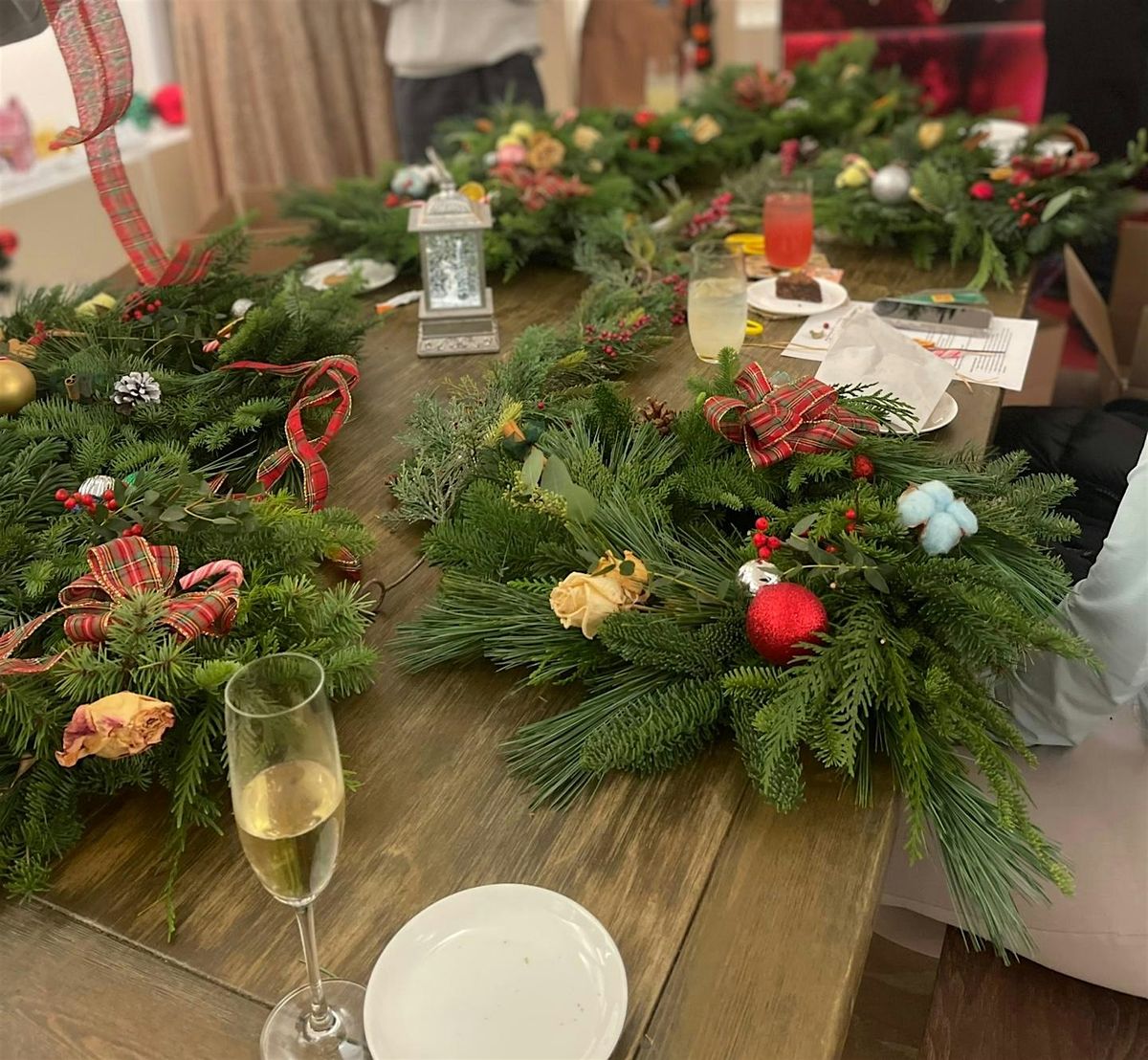 Holiday Christmas Wreath Workshop